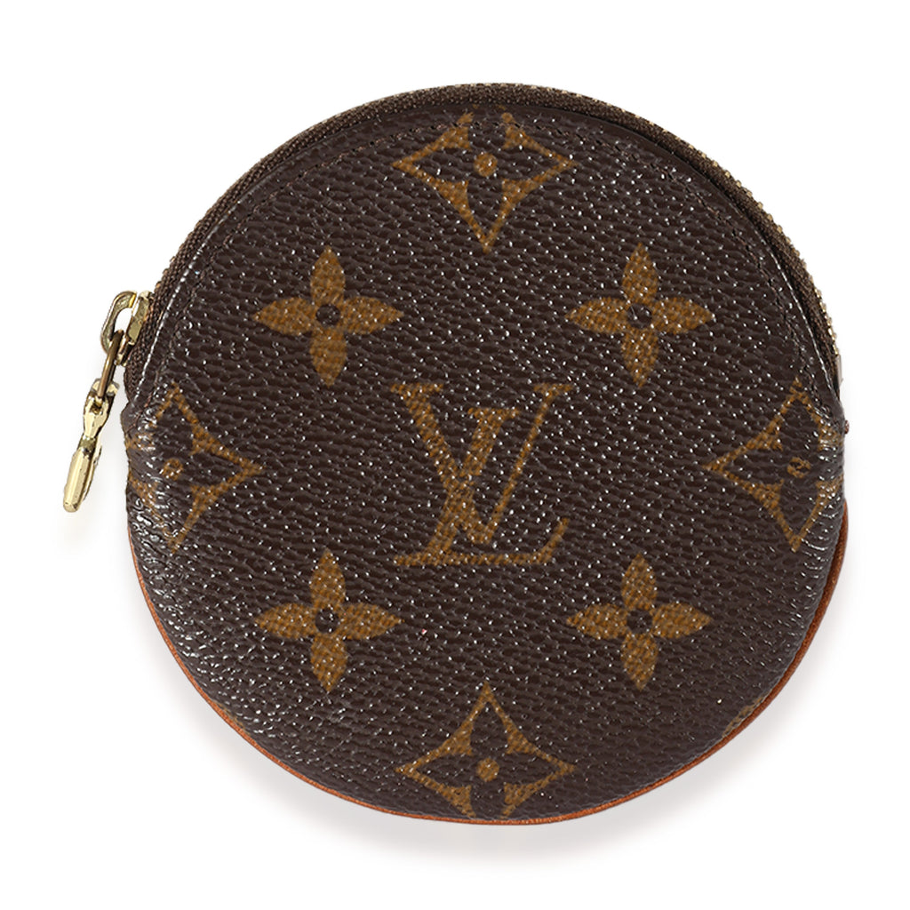 Louis Vuitton Louis Vuitton Monogram Canvas Porte Monnaie Round