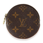 Louis Vuitton Louis Vuitton Monogram Canvas Porte Monnaie Round