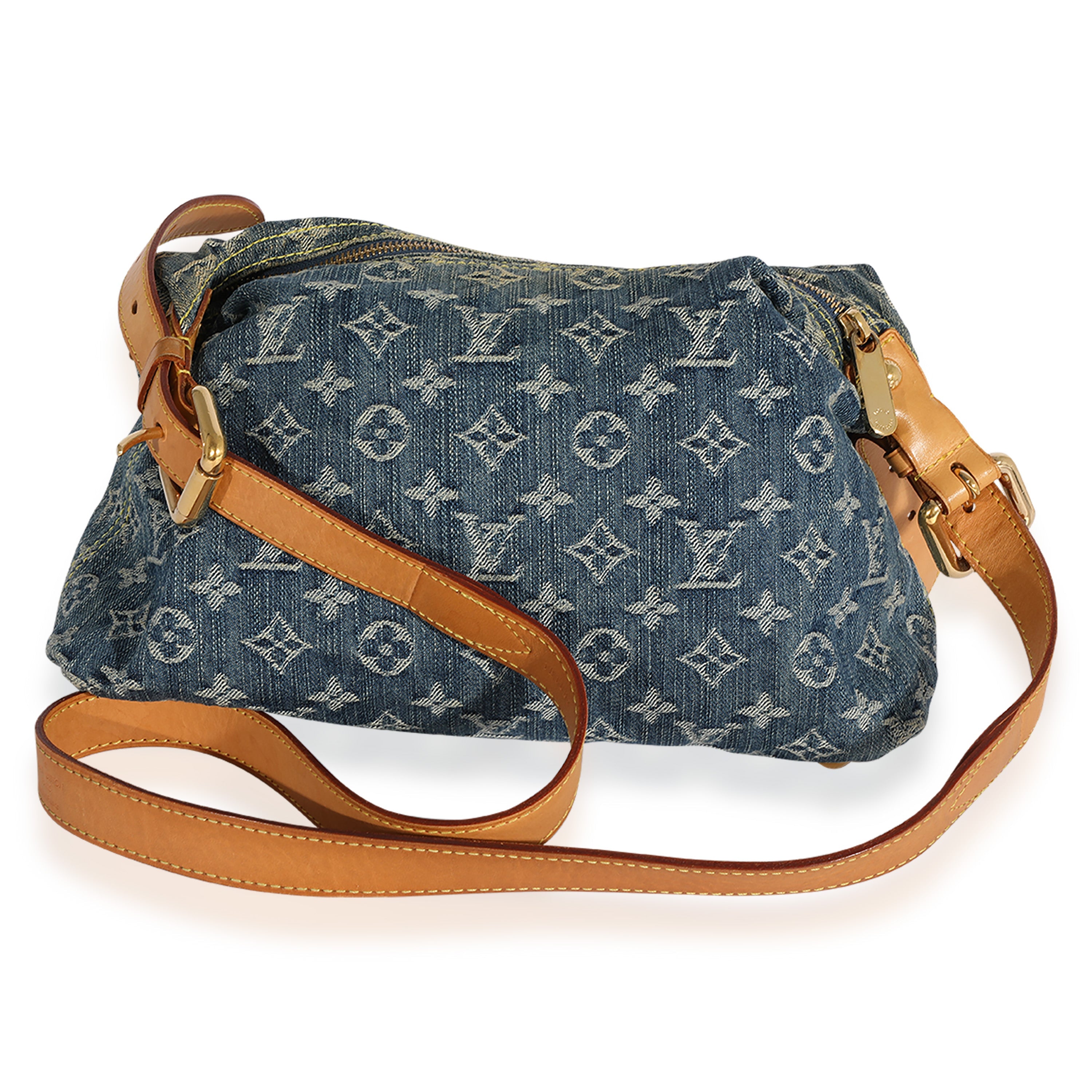 Louis Vuitton Louis Vuitton Blue Monogram Denim Baggy PM