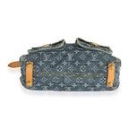 Louis Vuitton Louis Vuitton Blue Monogram Denim Baggy PM