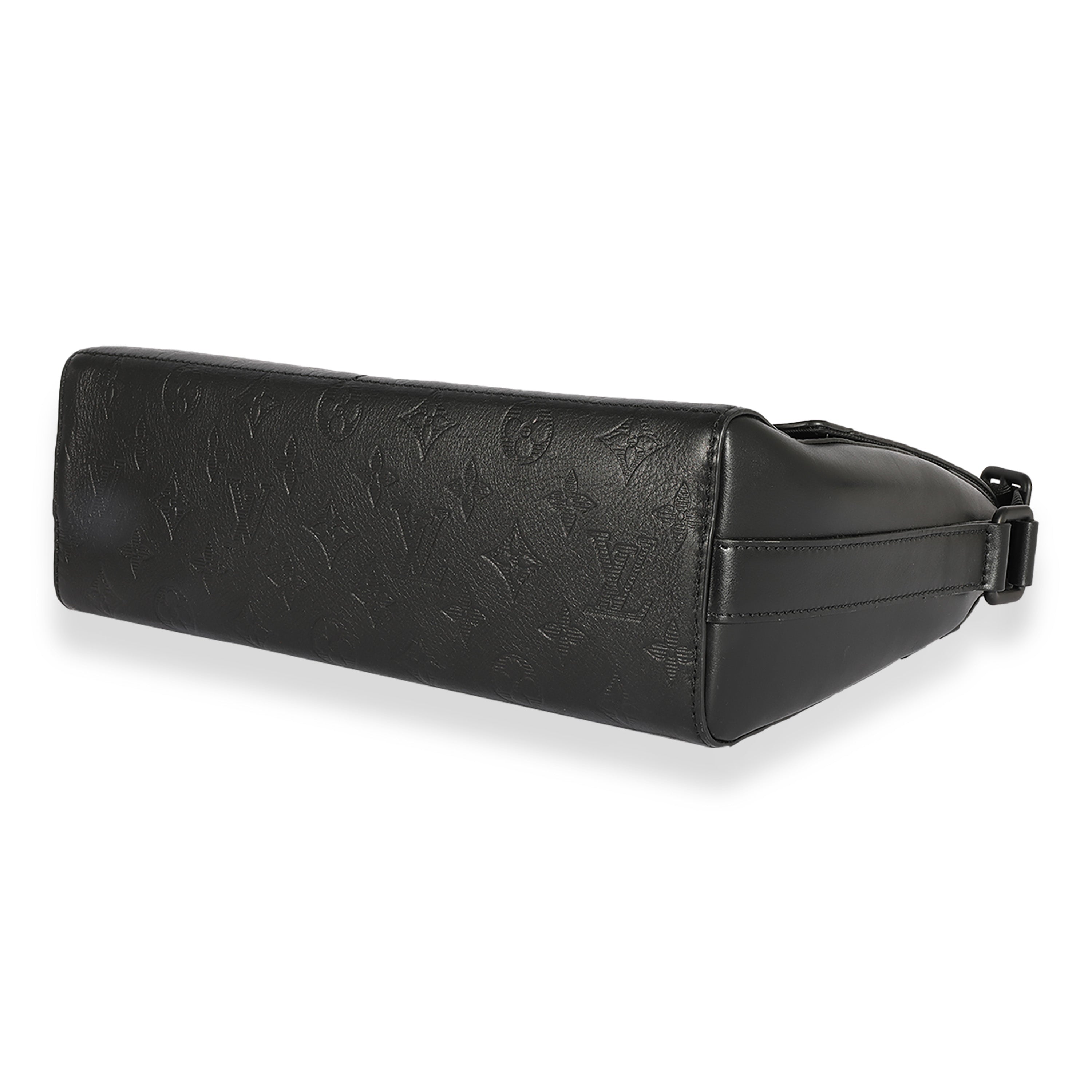 Louis Vuitton Louis Vuitton Black Monogram Shadow Sprinter Messenger