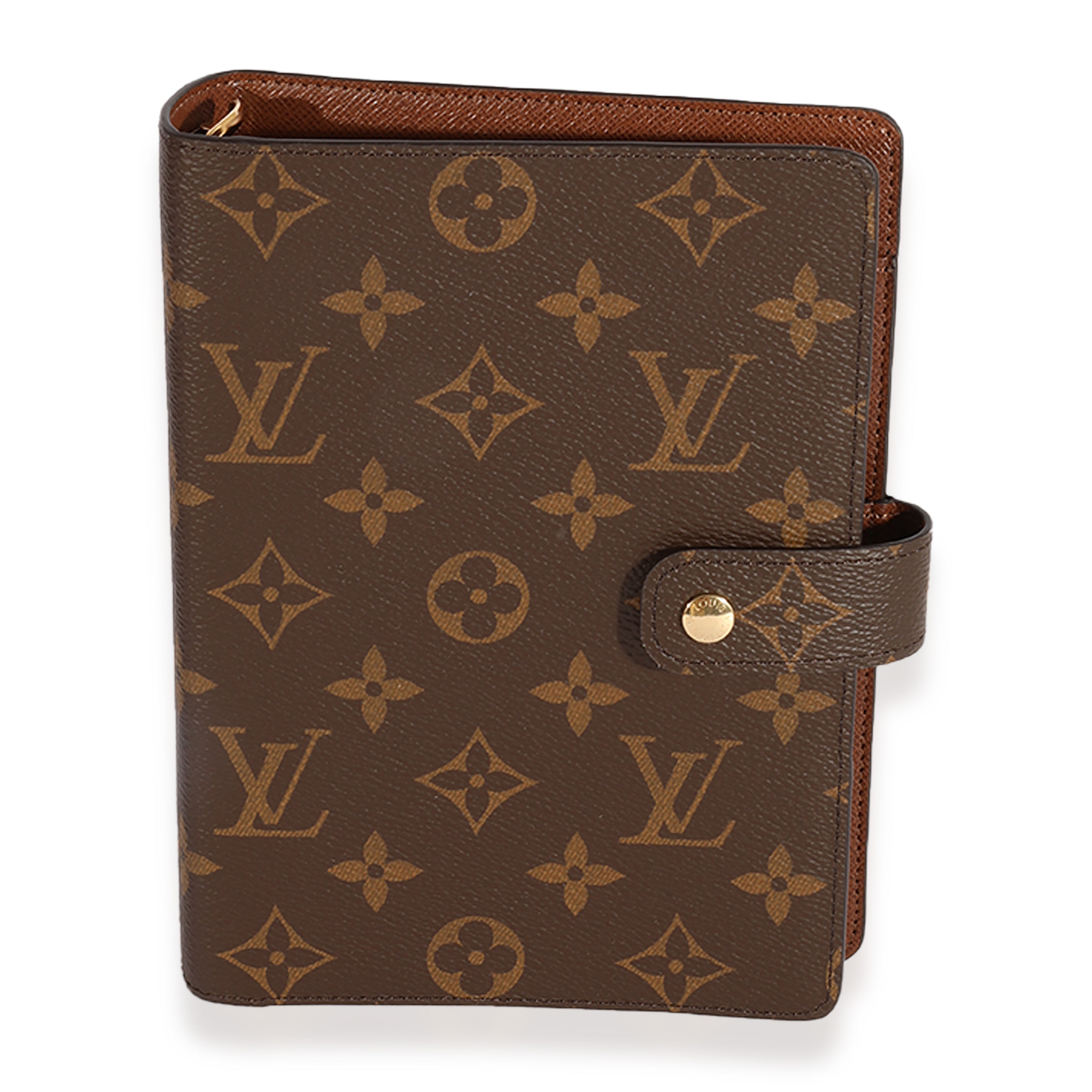 Louis Vuitton Louis Vuitton Monogram Canvas Medium Ring Agenda Cover
