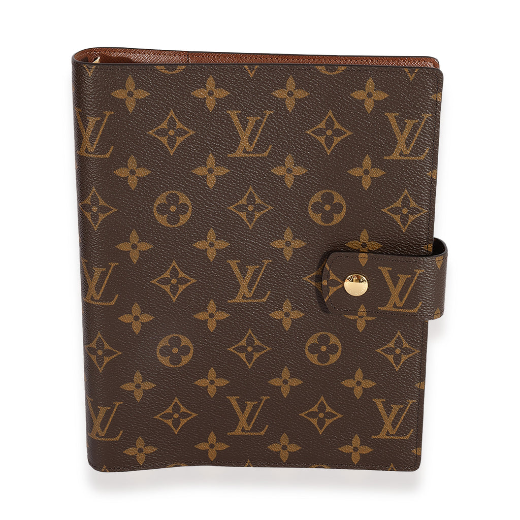 Louis Vuitton Louis Vuitton Monogram Canvas Large Ring Agenda Cover