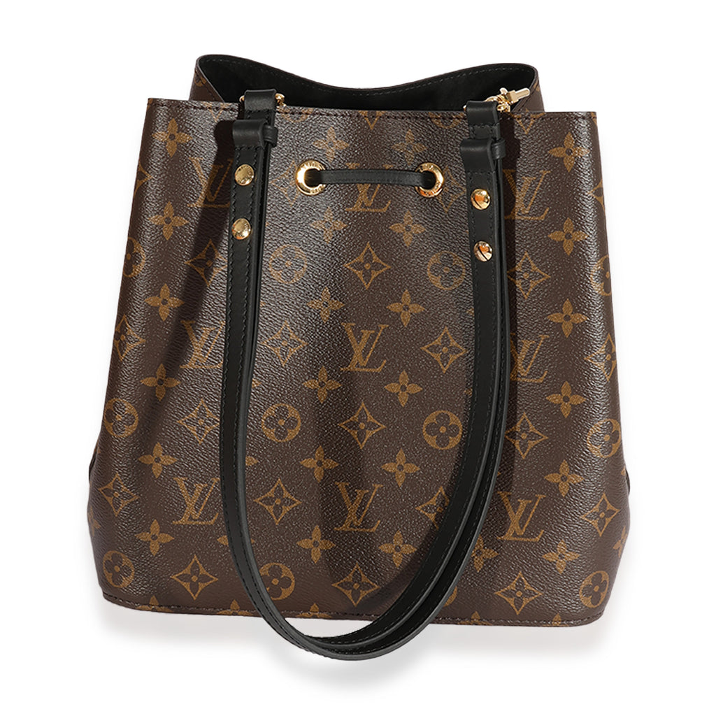 Louis Vuitton Louis Vuitton Monogram Canvas & Black Leather NéoNoé MM