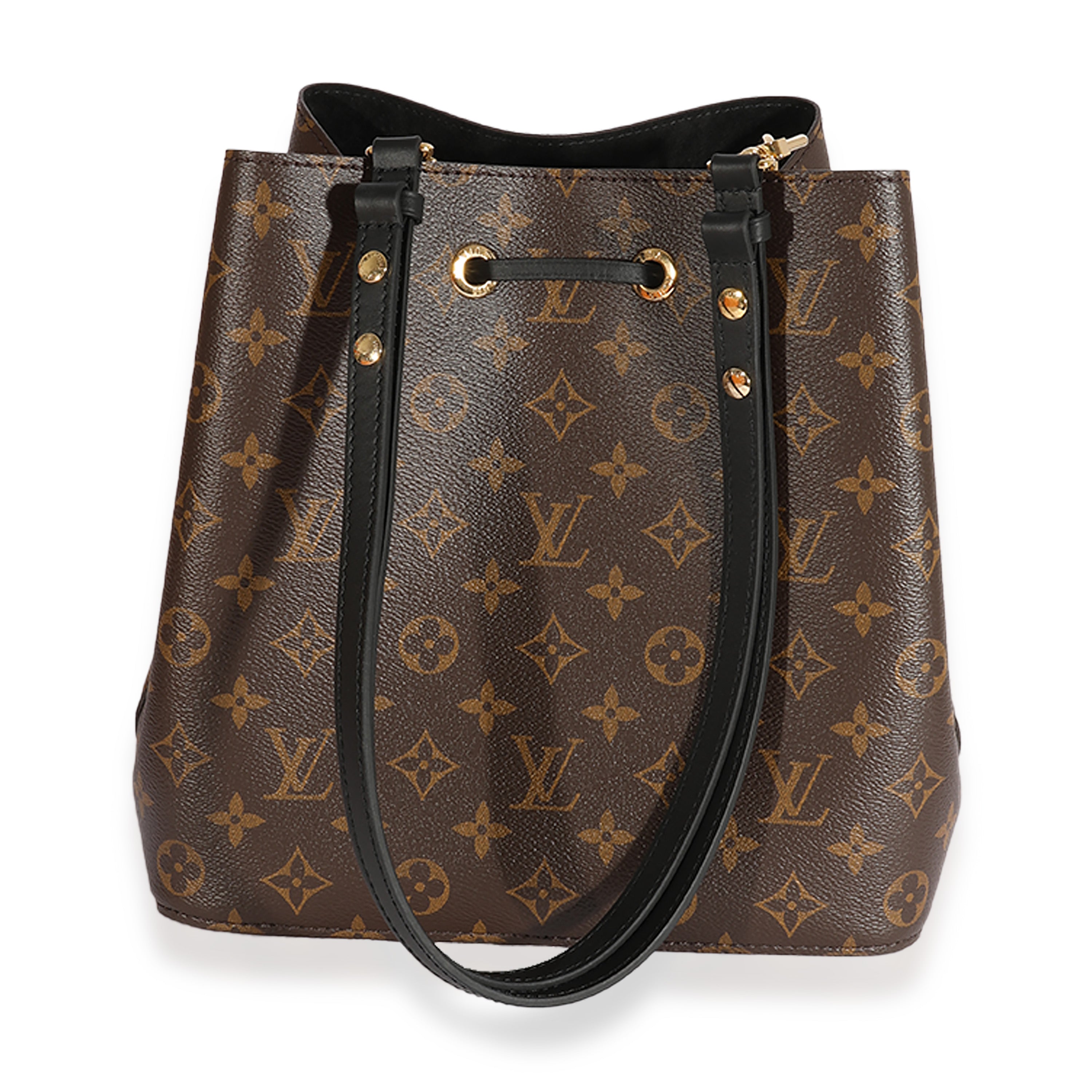 Louis Vuitton Louis Vuitton Monogram Canvas & Black Leather NéoNoé MM