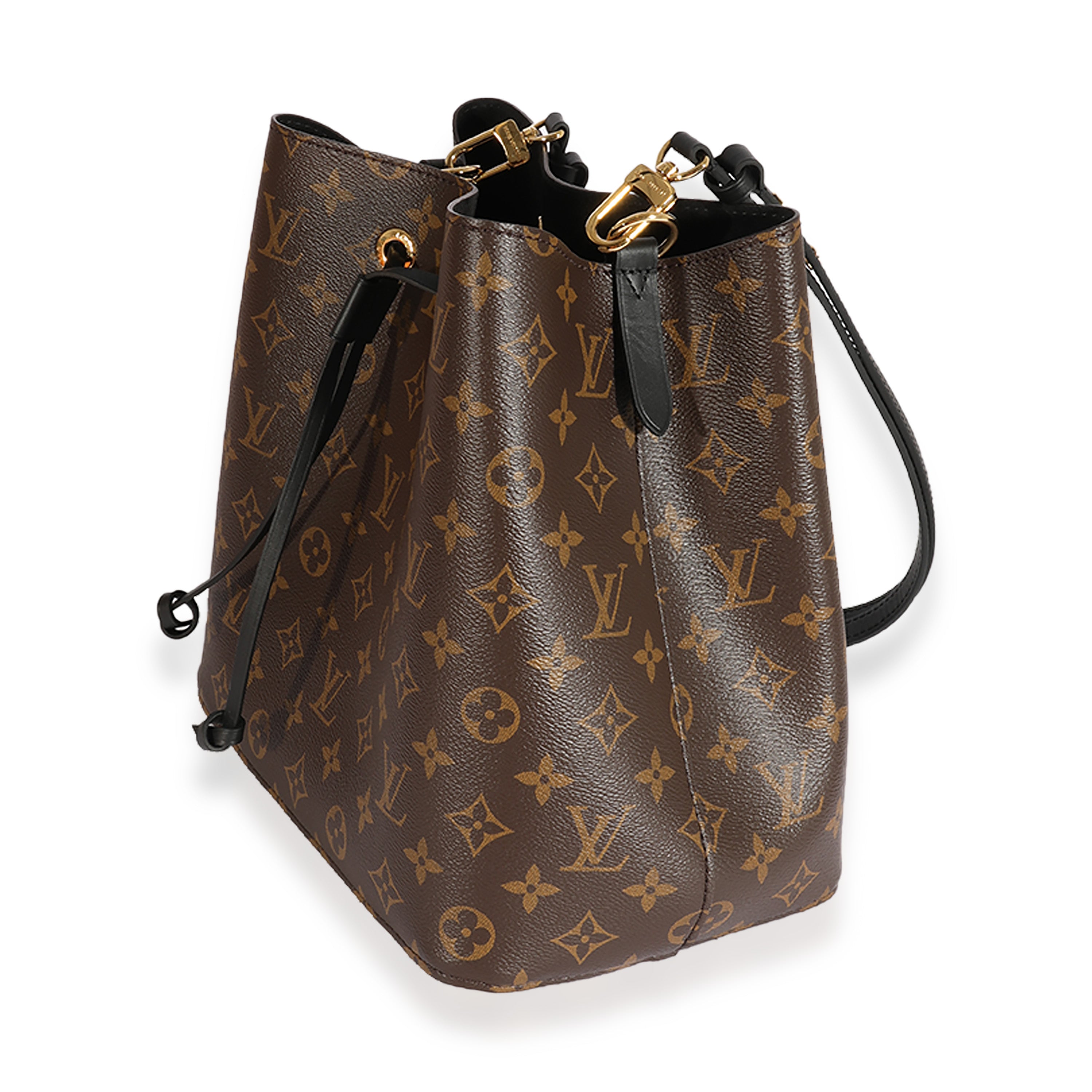 Louis Vuitton Louis Vuitton Monogram Canvas & Black Leather NéoNoé MM