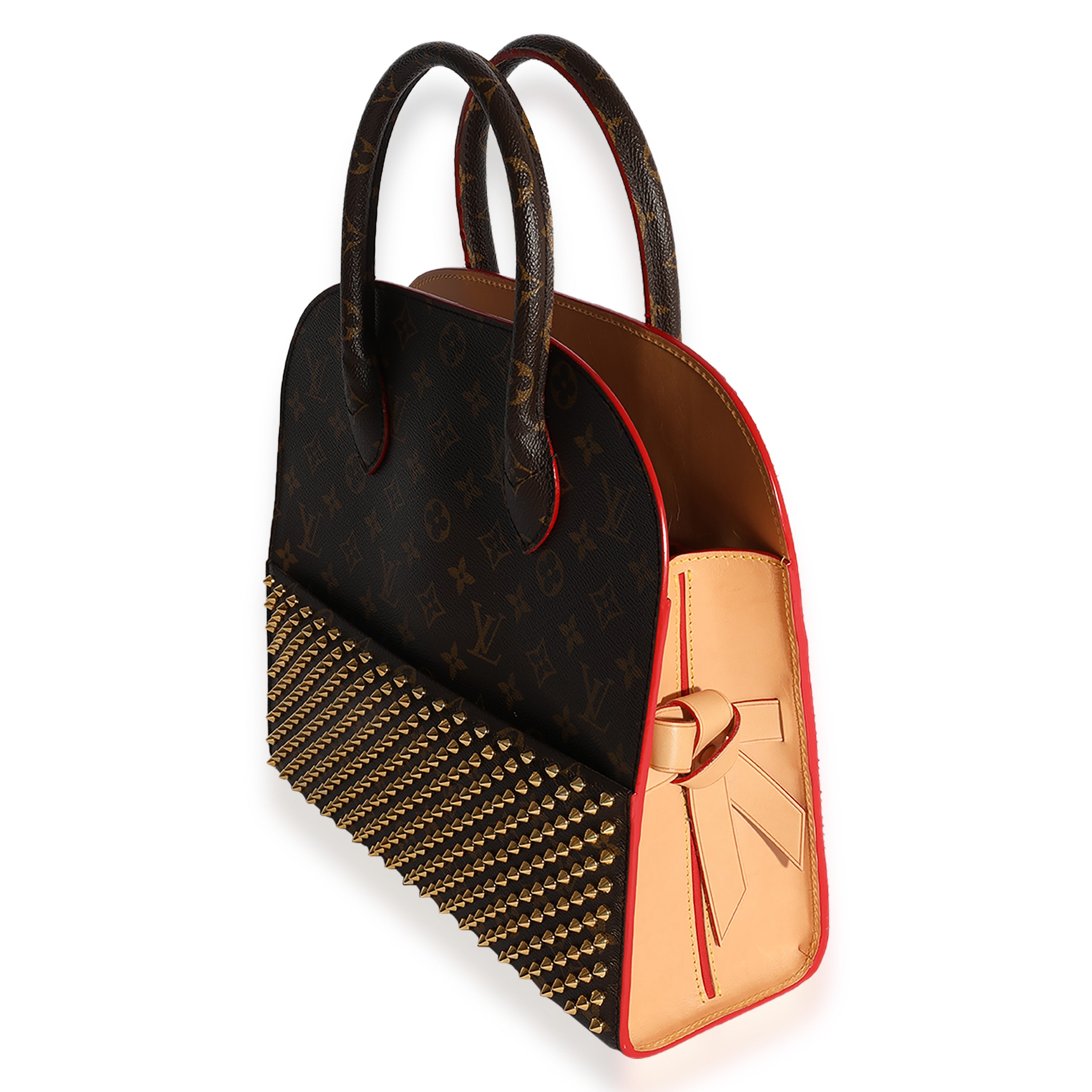Louis Vuitton Louis Vuitton x Christian Louboutin Celebrating Monogram Iconoclasts Spike Tote