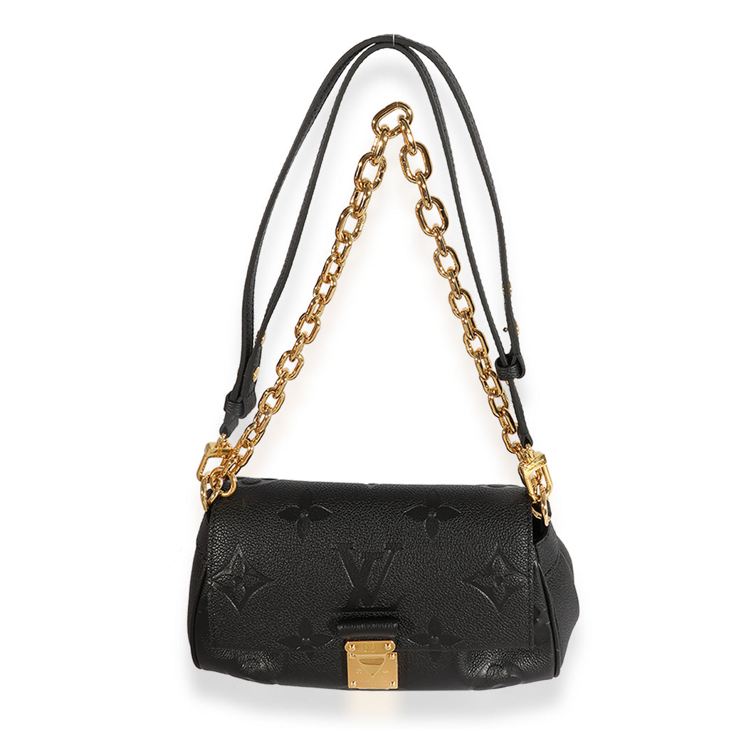 Louis Vuitton Black Monogram Empreinte Giant Favorite NM