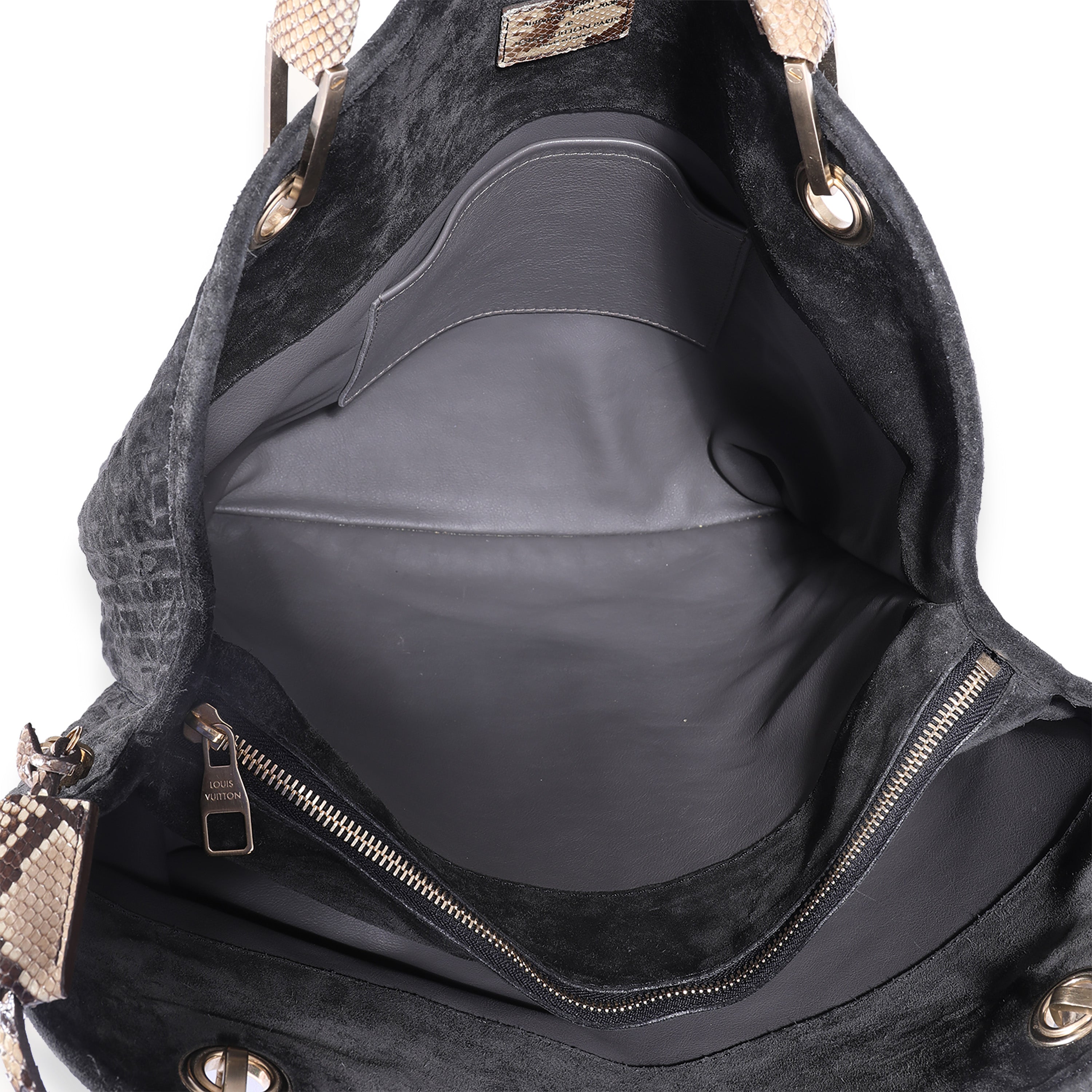 Louis Vuitton Louis Vuitton Kohl Suede Whisper GM Bag