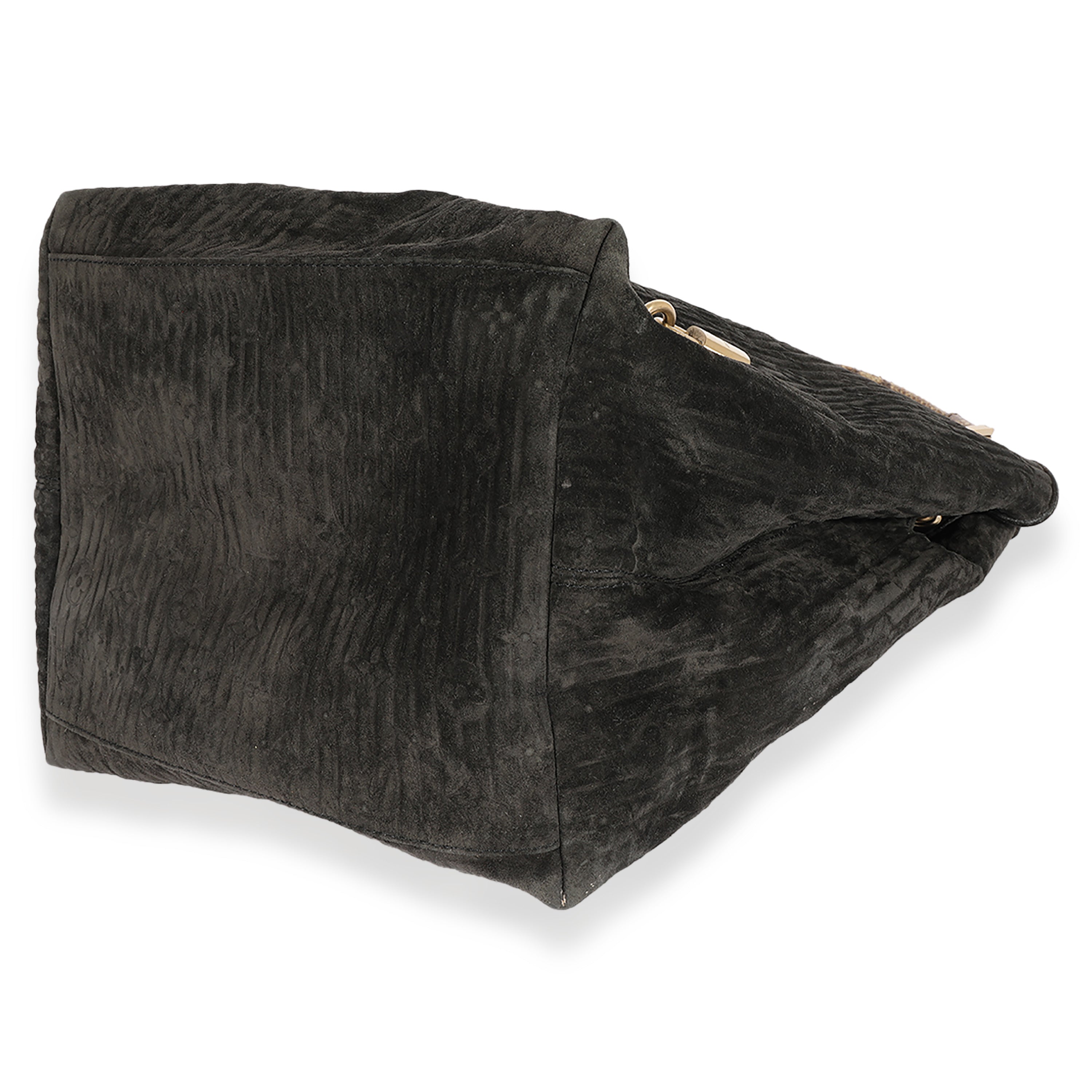 Louis Vuitton Louis Vuitton Kohl Suede Whisper GM Bag