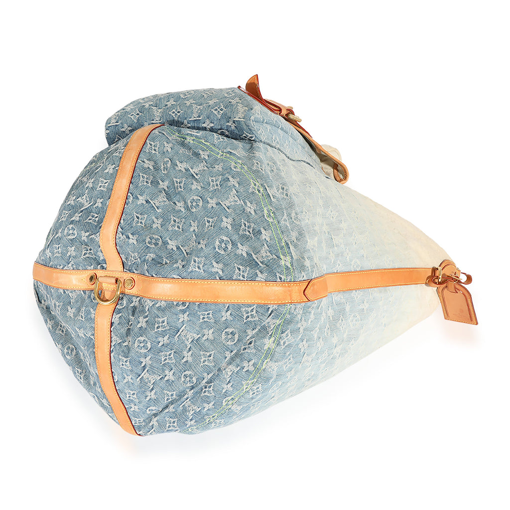 Louis Vuitton Louis Vuitton Blue Denim Sunburst GM
