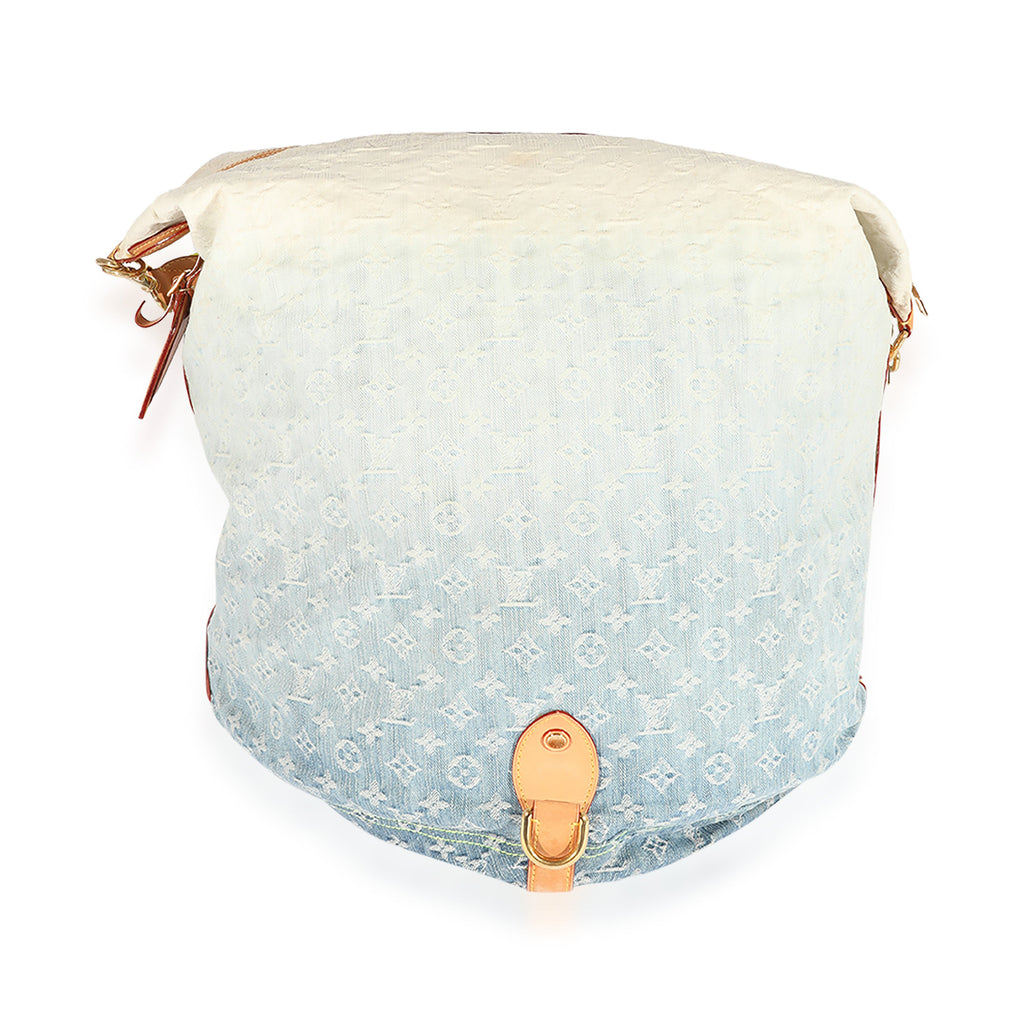 Louis Vuitton Louis Vuitton Blue Denim Sunburst GM