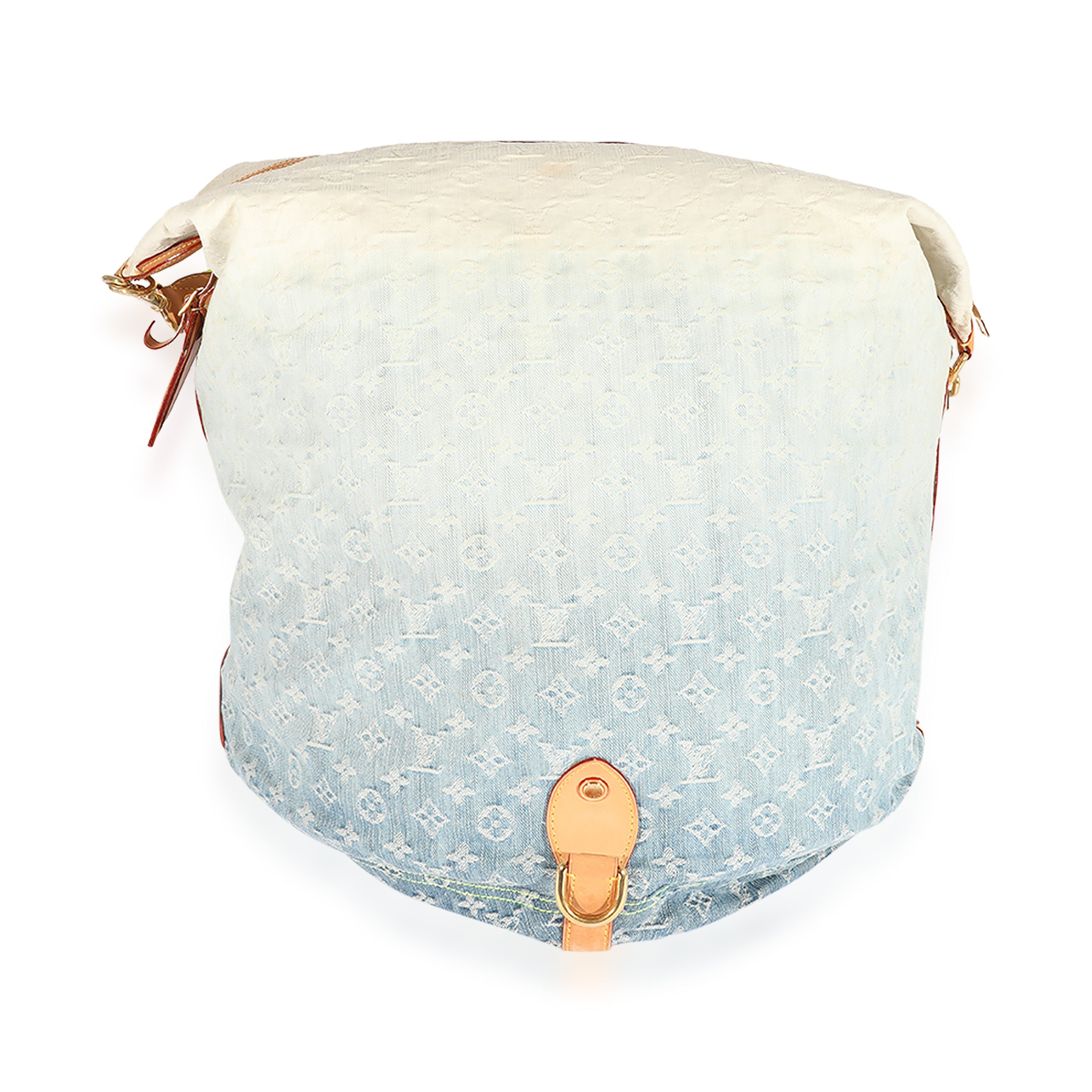 Louis Vuitton Louis Vuitton Blue Denim Sunburst GM