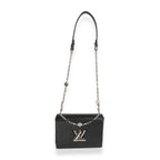 Louis Vuitton Louis Vuitton Black Epi Leather Flower Jewels Twist MM