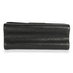 Louis Vuitton Louis Vuitton Black Epi Leather Flower Jewels Twist MM