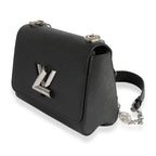 Louis Vuitton Louis Vuitton Black Epi Leather Flower Jewels Twist MM
