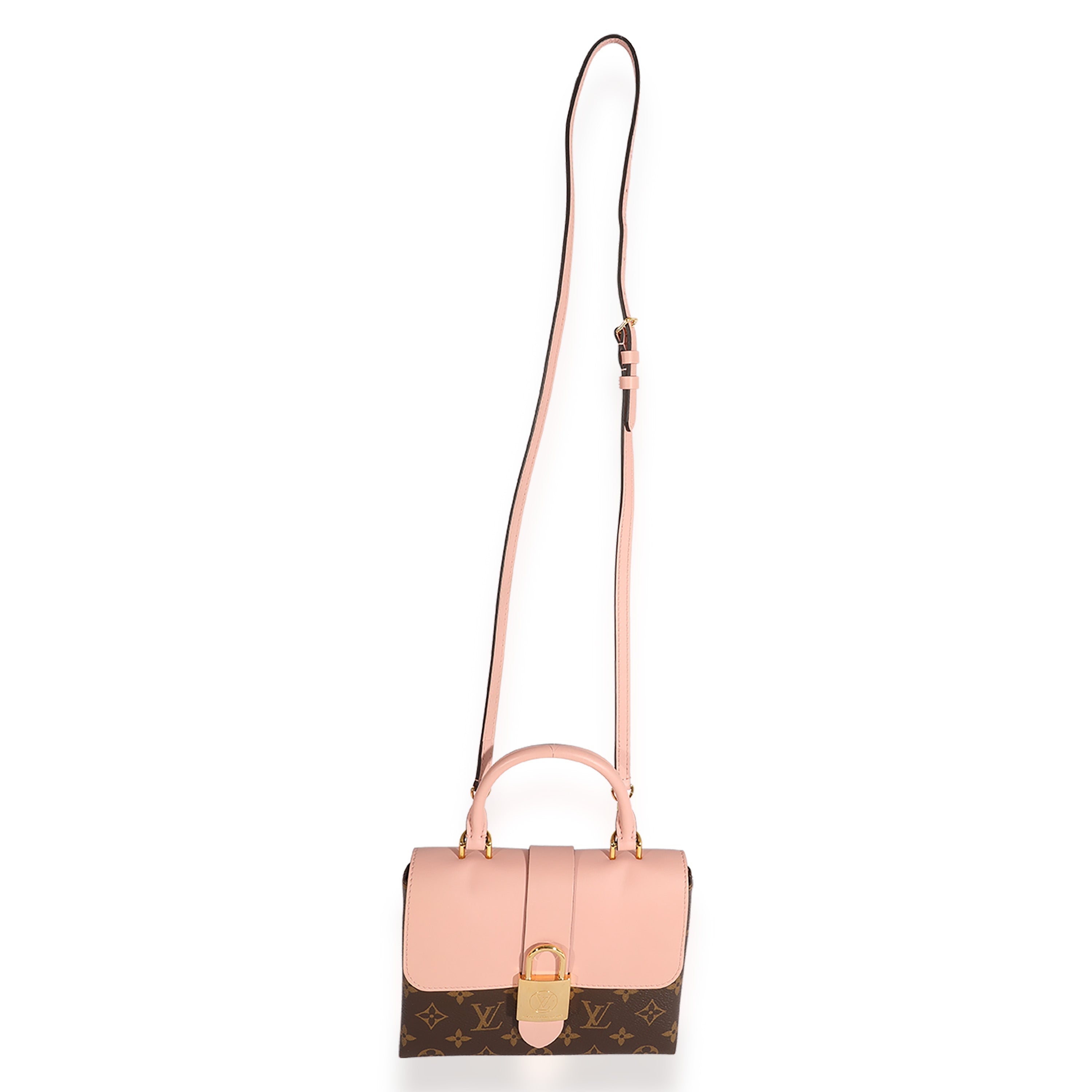 Louis Vuitton Louis Vuitton Monogram Canvas & Rose Poudre Locky BB