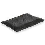 Louis Vuitton Louis Vuitton Black Monogram Empreinte Leather Card Holder