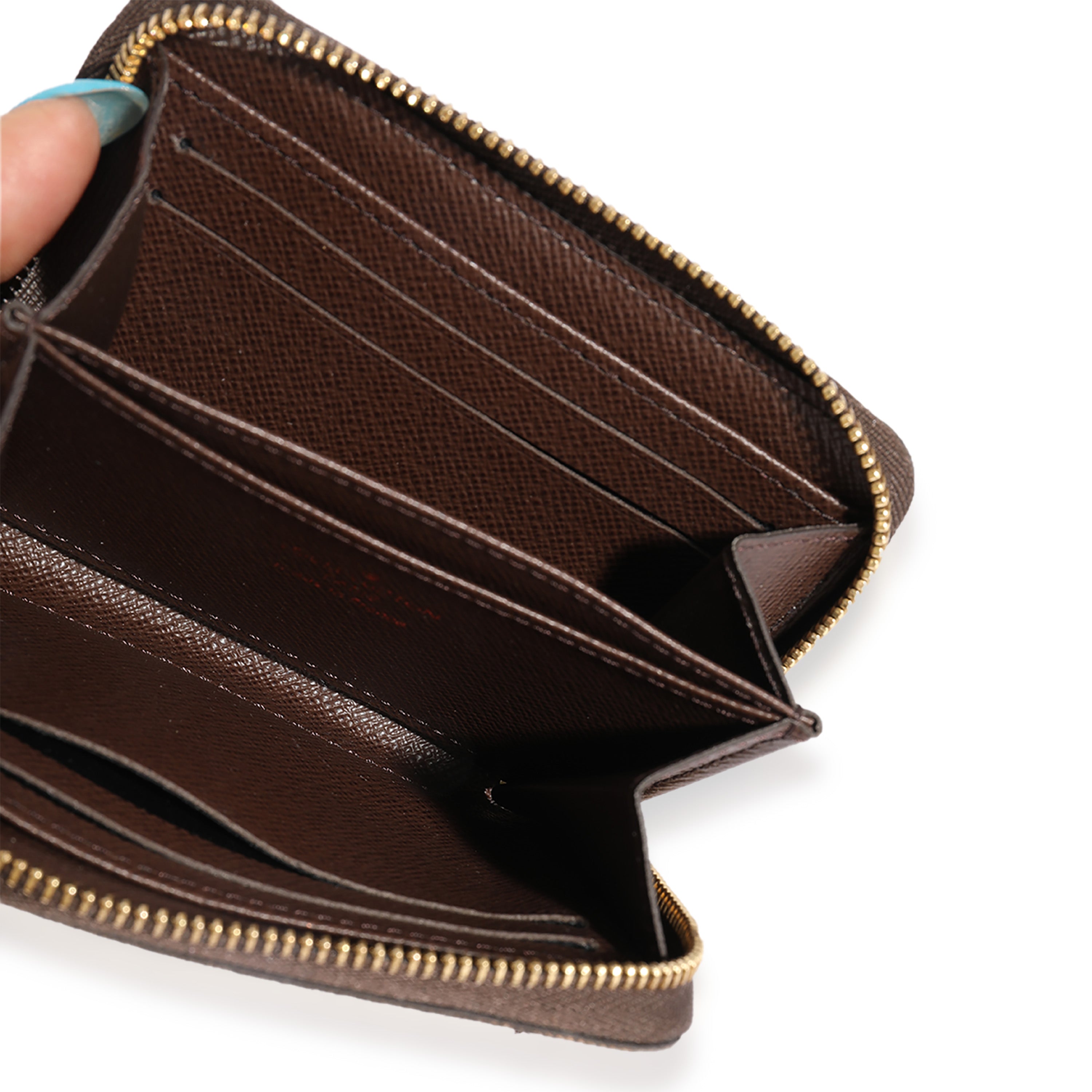 Louis Vuitton Louis Vuitton Damier Ebene Zippy Coin Purse