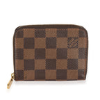 Louis Vuitton Louis Vuitton Damier Ebene Zippy Coin Purse