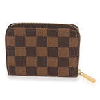 Louis Vuitton Louis Vuitton Damier Ebene Zippy Coin Purse