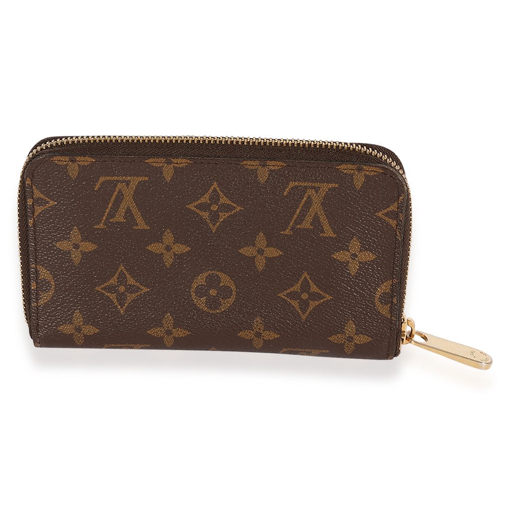 Louis Vuitton Monogram Canvas Zippy Compact Wallet