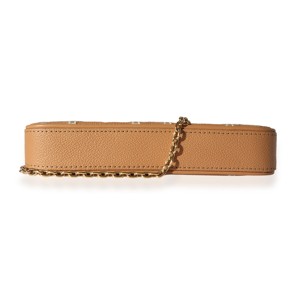 Louis Vuitton Louis Vuitton Arizona Cream Empreinte Broderies Easy Pouch On Strap