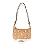 Louis Vuitton Louis Vuitton Arizona Cream Empreinte Broderies Easy Pouch On Strap