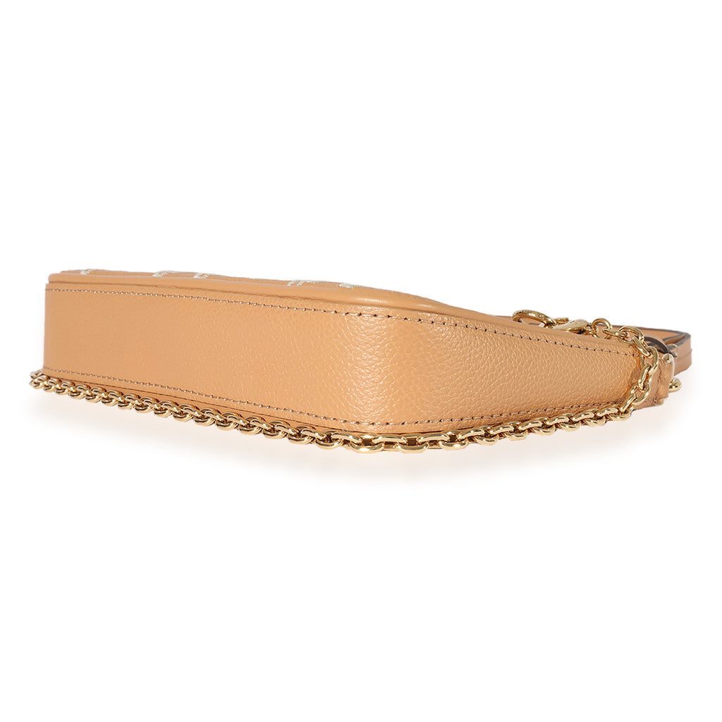 Louis Vuitton Louis Vuitton Arizona Cream Empreinte Broderies Easy Pouch On Strap