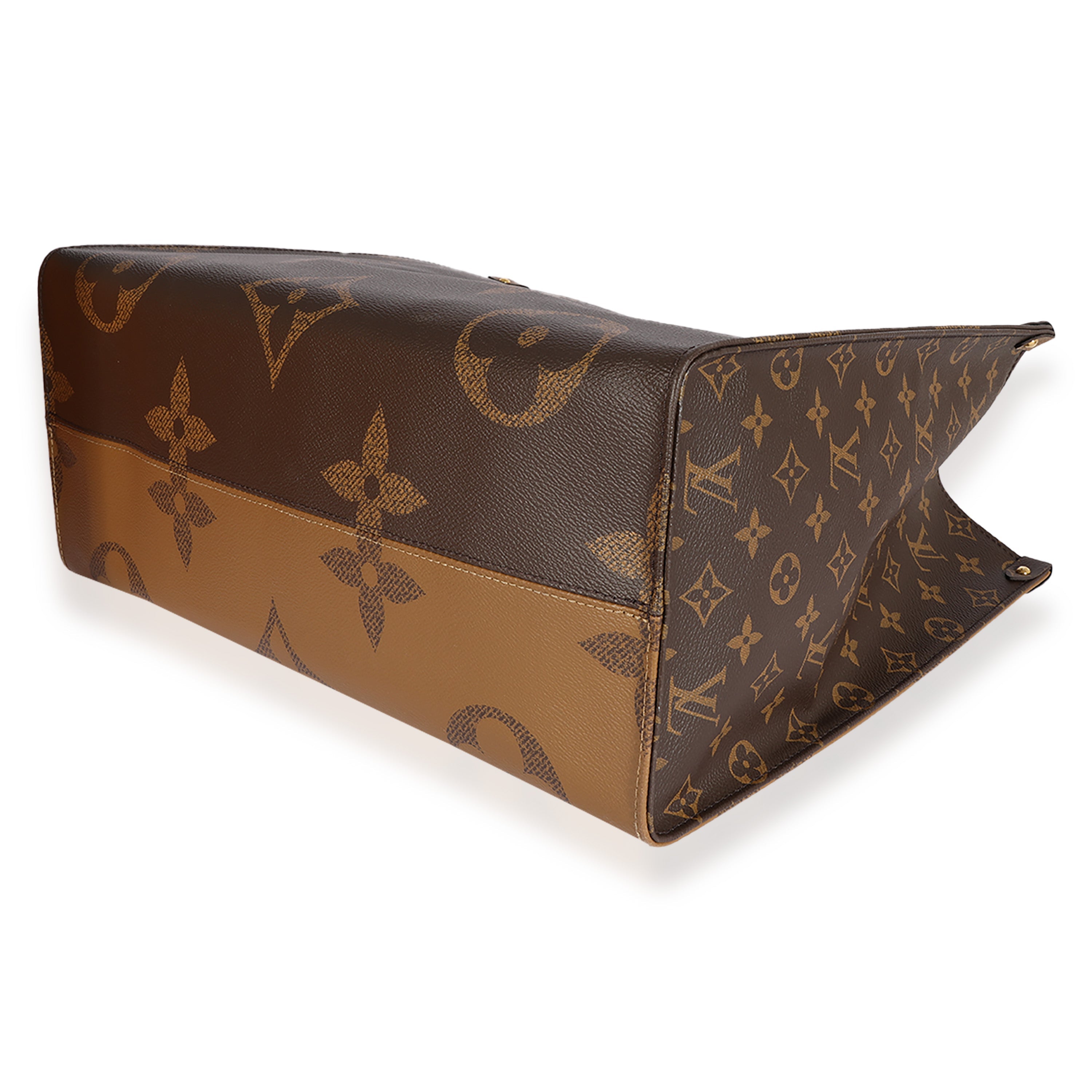 Louis Vuitton Monogram & Monogram Reverse Canvas Onthego GM