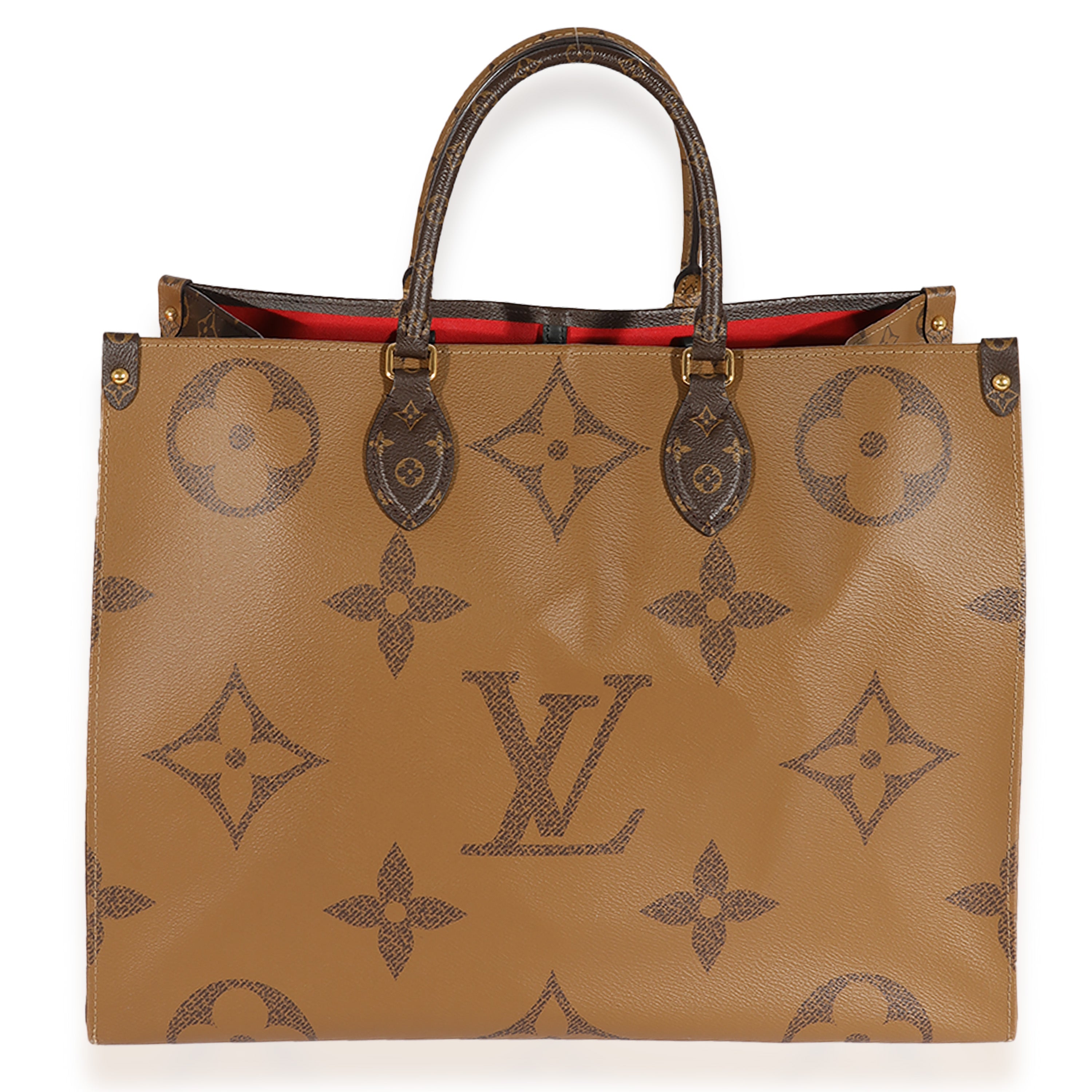 Louis Vuitton Monogram & Monogram Reverse Canvas Onthego GM