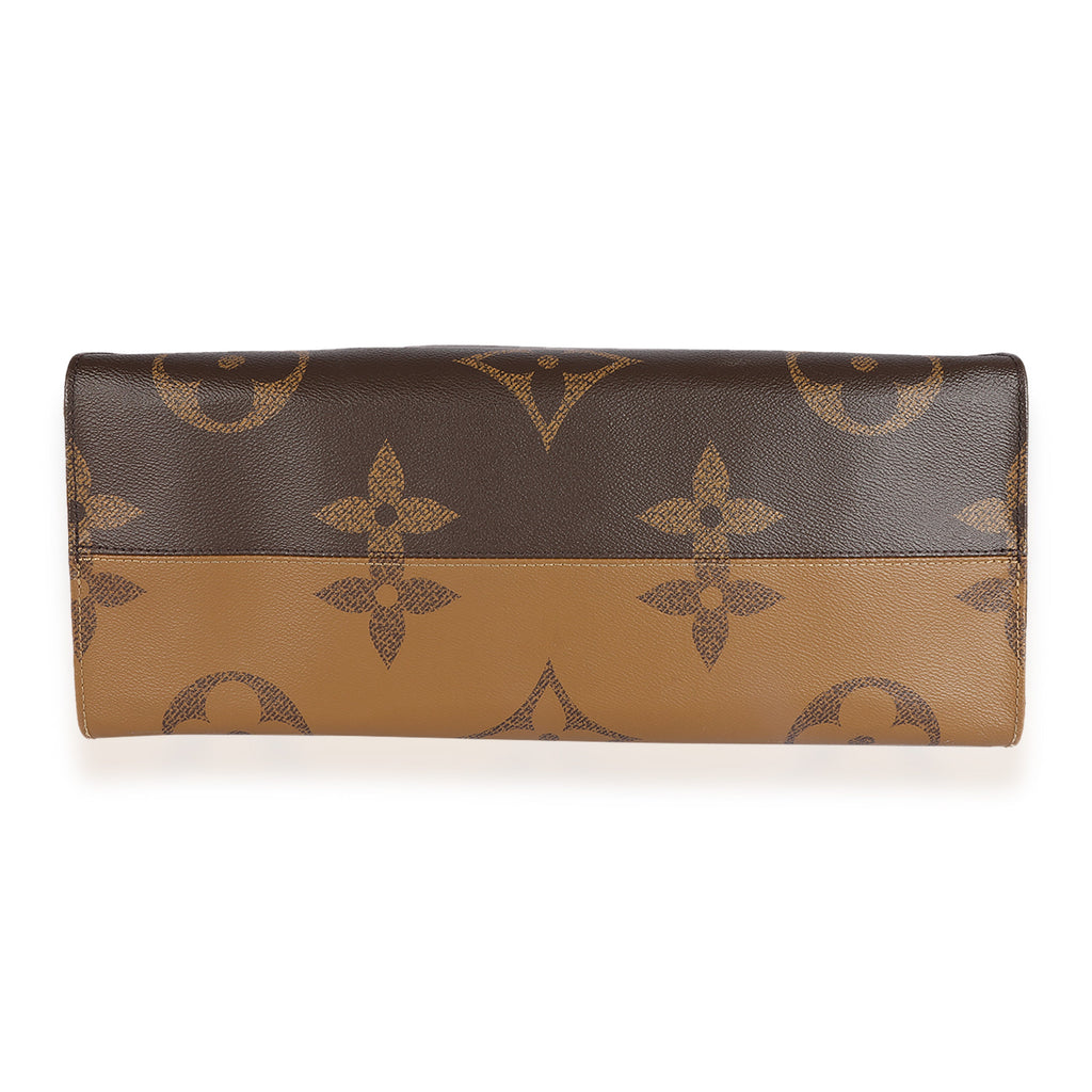 Louis Vuitton Monogram & Monogram Reverse Canvas Onthego GM