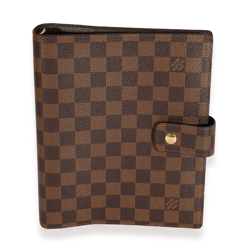 Louis Vuitton Louis Vuitton Damier Ebene Large Agenda