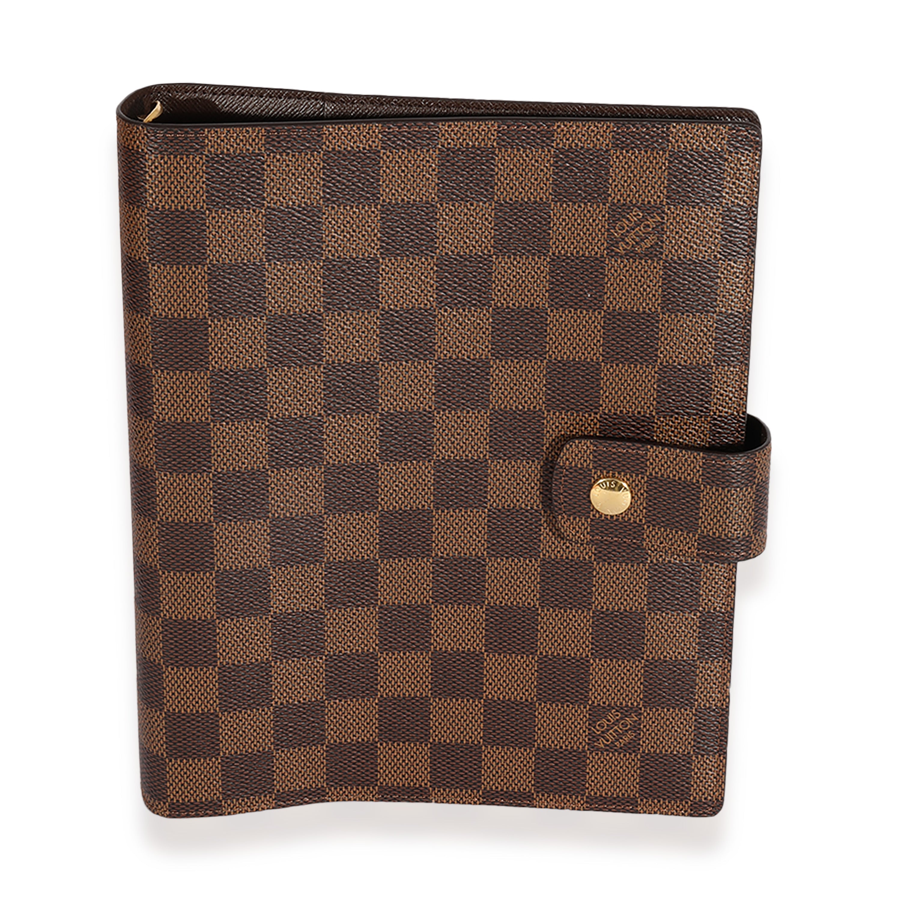 Louis Vuitton Louis Vuitton Damier Ebene Large Agenda