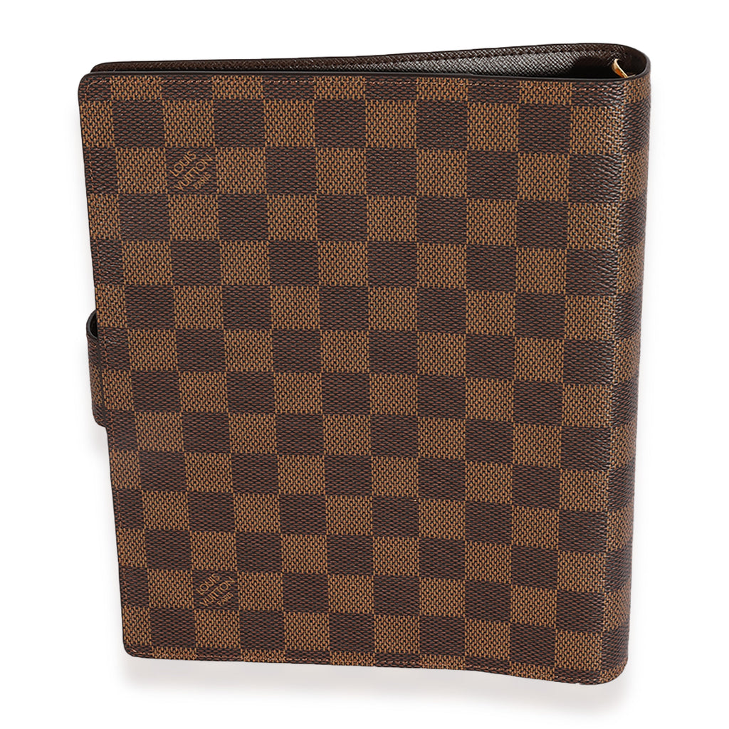 Louis Vuitton Louis Vuitton Damier Ebene Large Agenda