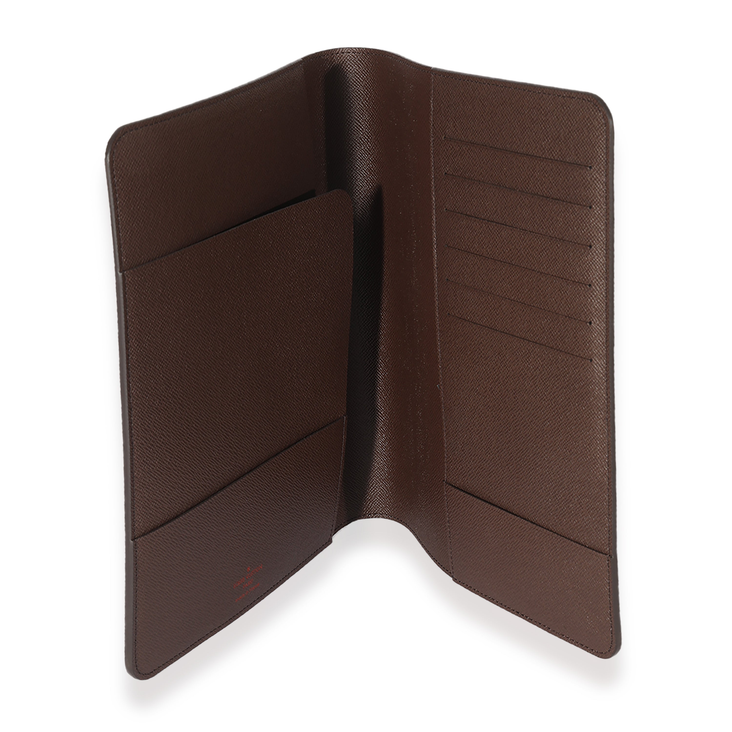 Louis Vuitton Louis Vuitton Damier Ebene Desk Agenda Cover