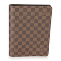 Louis Vuitton Louis Vuitton Damier Ebene Desk Agenda Cover