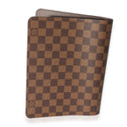 Louis Vuitton Louis Vuitton Damier Ebene Desk Agenda Cover