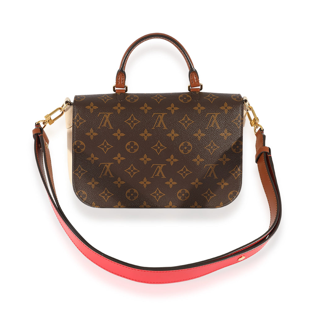 Louis Vuitton Louis Vuitton Monogram Canvas & Beige Leather Vaugirard Shoulder Bag