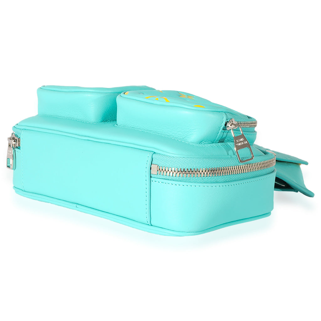 Louis Vuitton Louis Vuitton Blue Monogram Utility Crossbody
