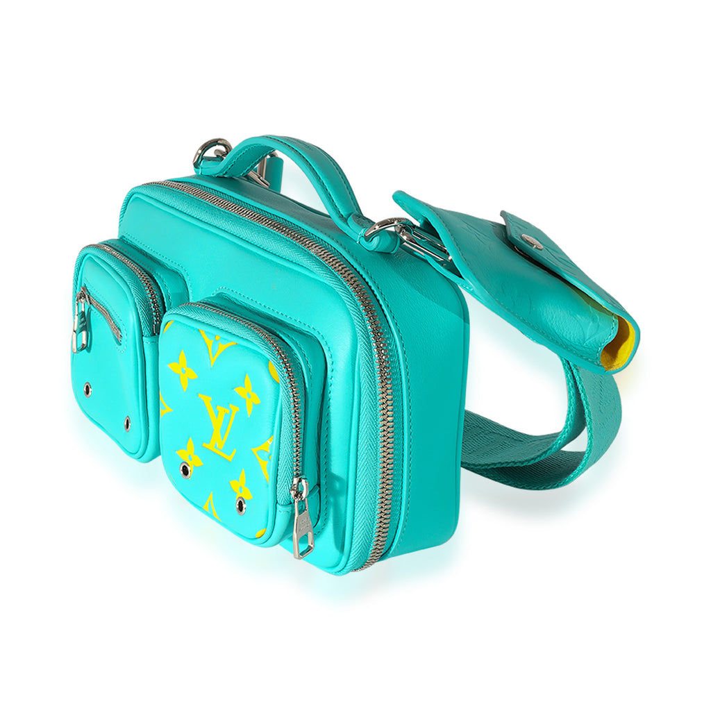 Louis Vuitton Louis Vuitton Blue Monogram Utility Crossbody