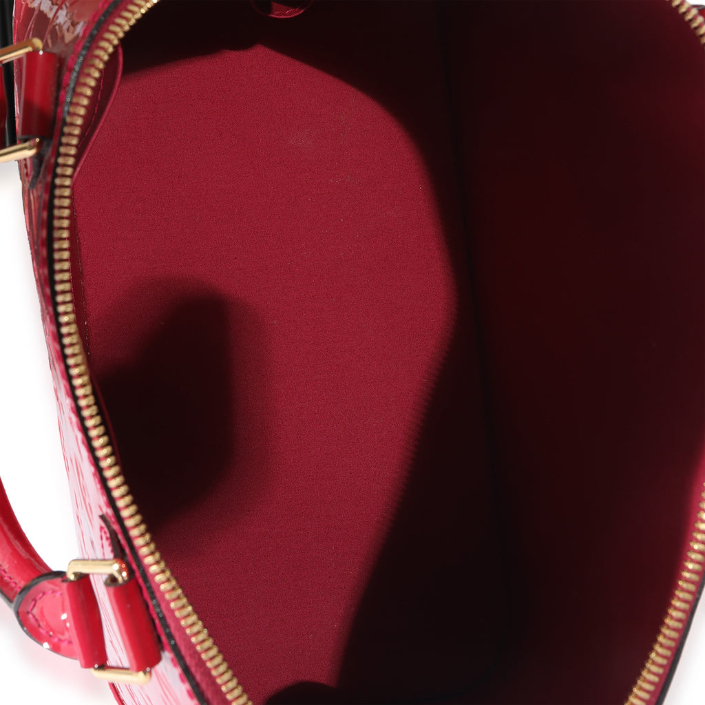 Louis Vuitton Louis Vuitton Cerise Monogram Vernis Alma MM