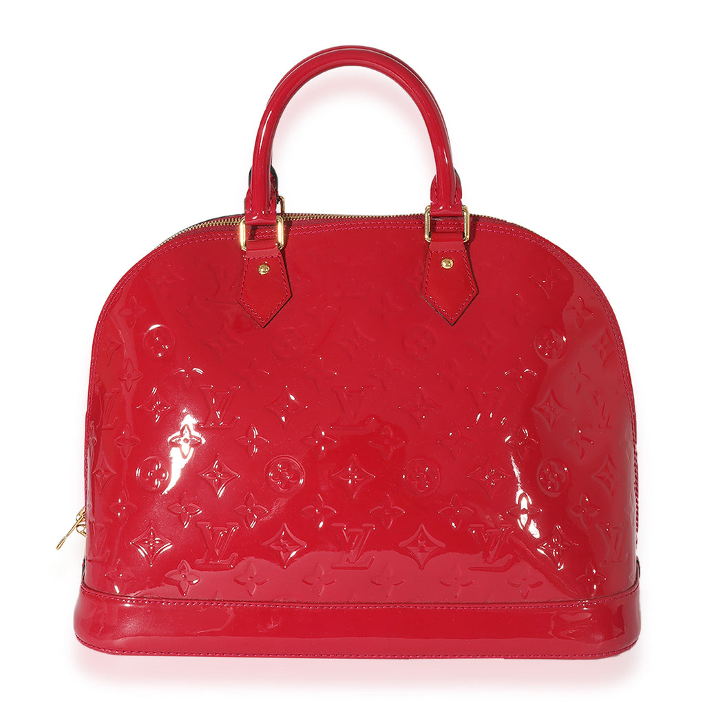Louis Vuitton Louis Vuitton Cerise Monogram Vernis Alma MM