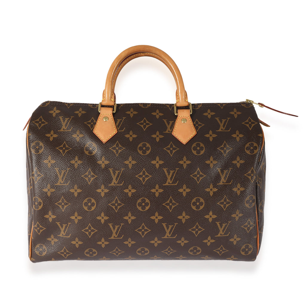 Louis Vuitton Louis Vuitton Monogram Speedy 35