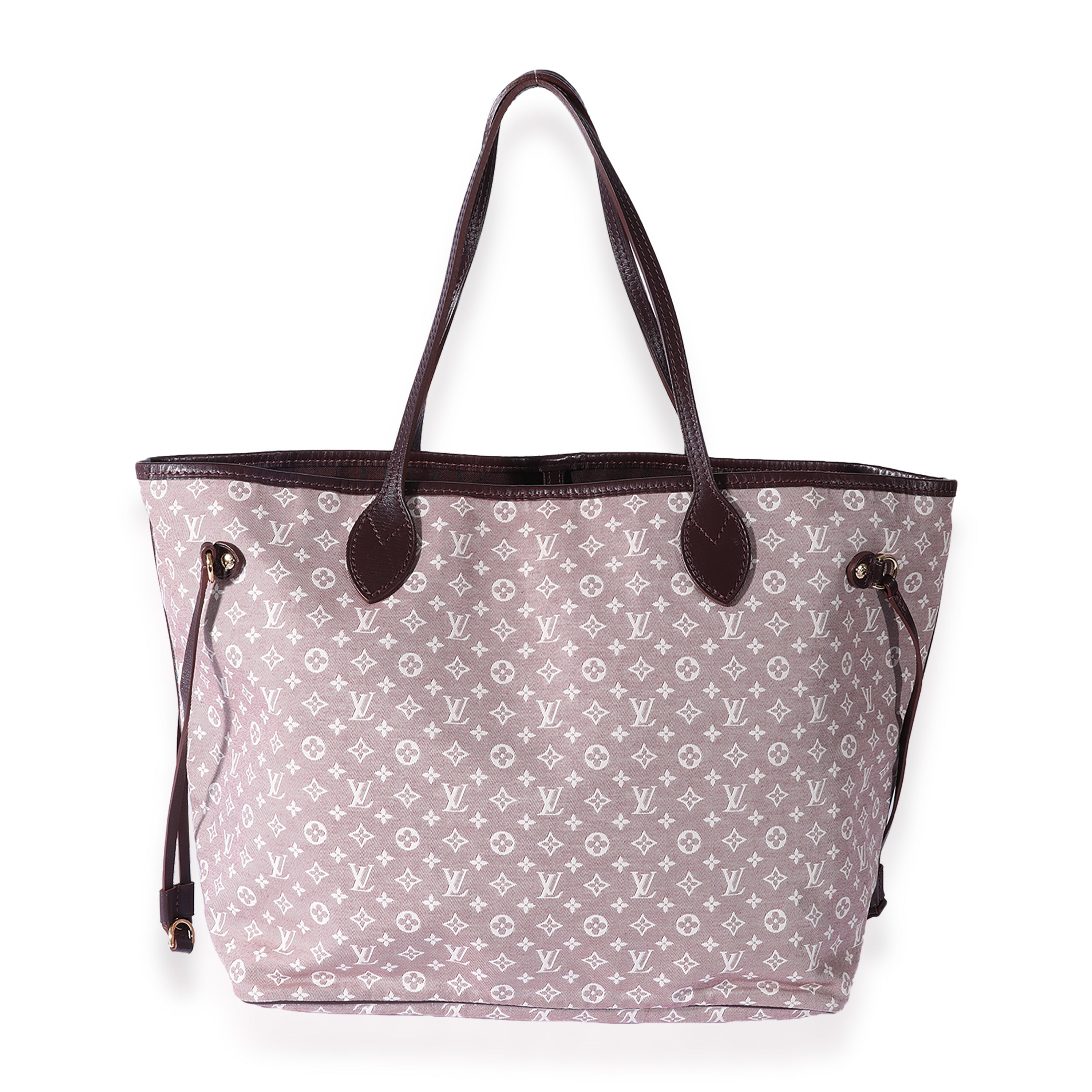 Louis Vuitton Louis Vuitton Sepia Bordeaux Mini Lin Idylle Neverfull MM