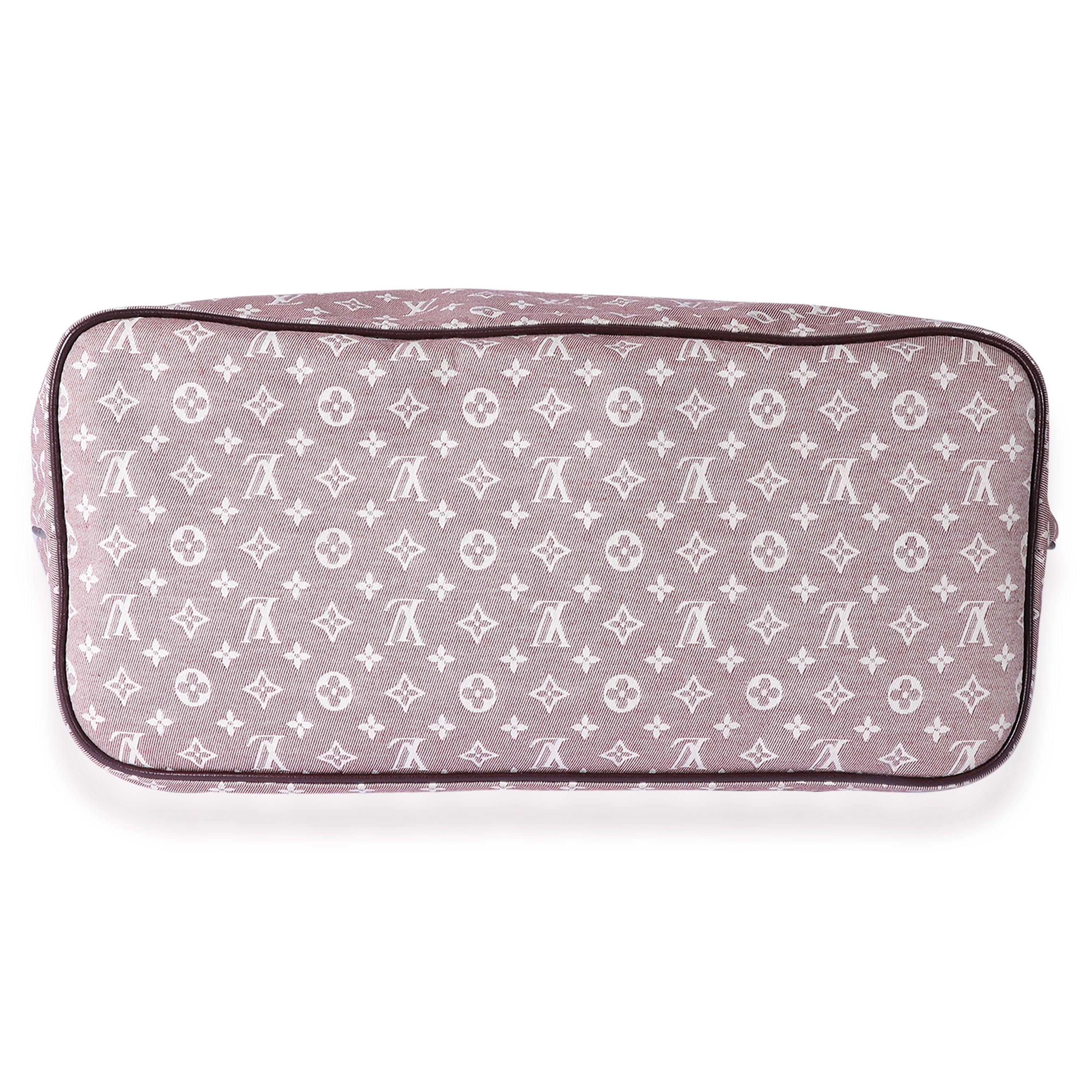 Louis Vuitton Louis Vuitton Sepia Bordeaux Mini Lin Idylle Neverfull MM