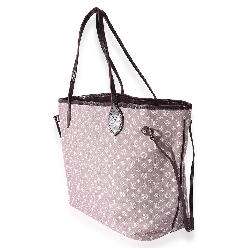 Louis Vuitton Louis Vuitton Sepia Bordeaux Mini Lin Idylle Neverfull MM