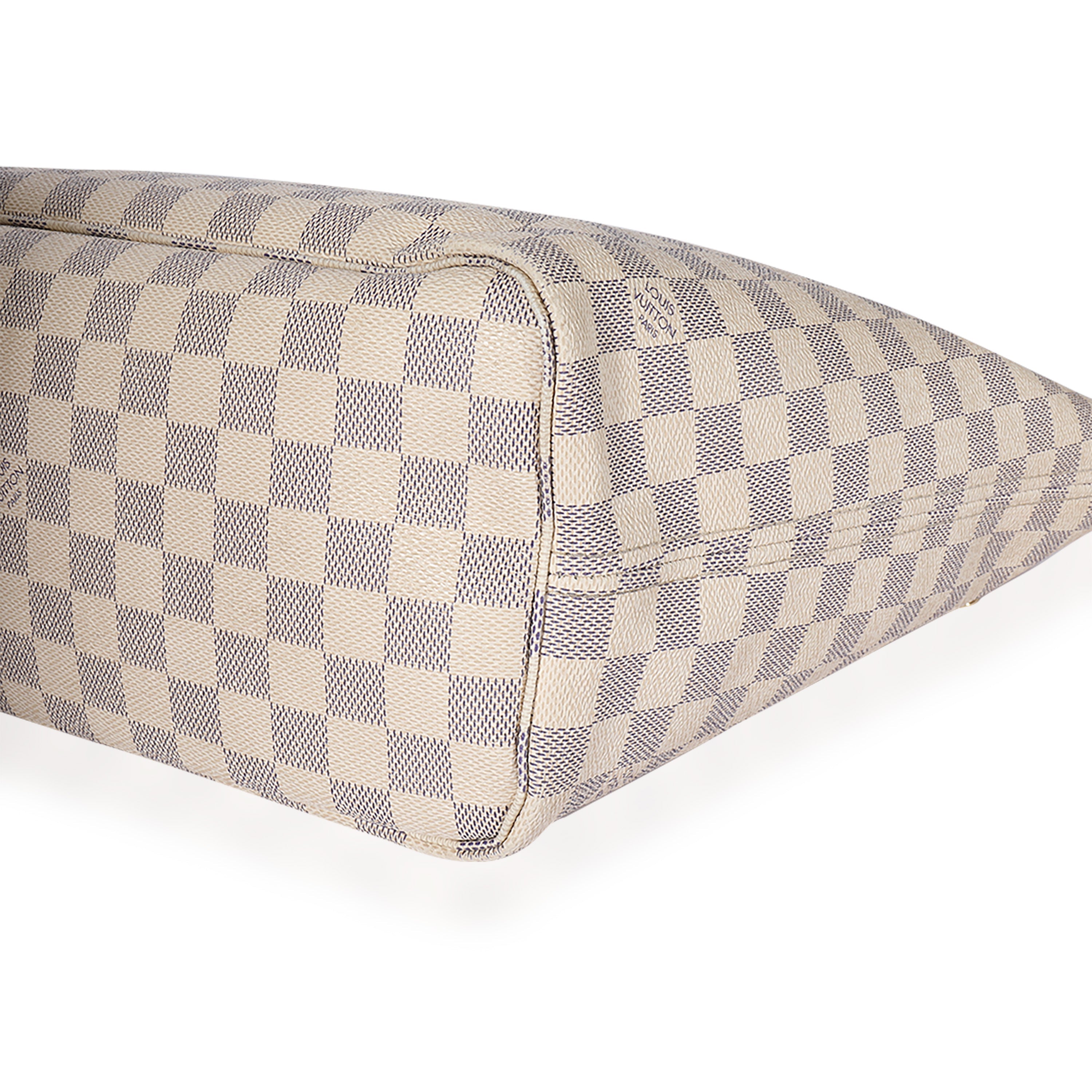 Louis Vuitton Louis Vuitton Damier Azur Neverfull MM