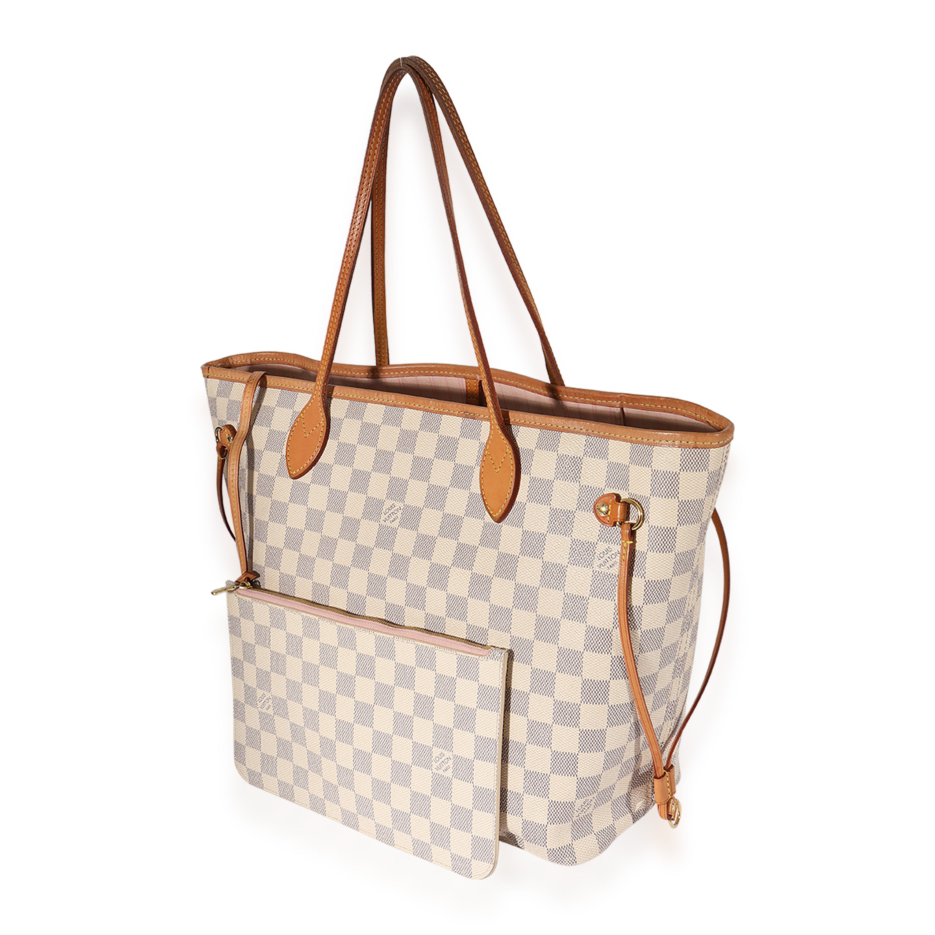 Louis Vuitton Louis Vuitton Damier Azur Neverfull MM