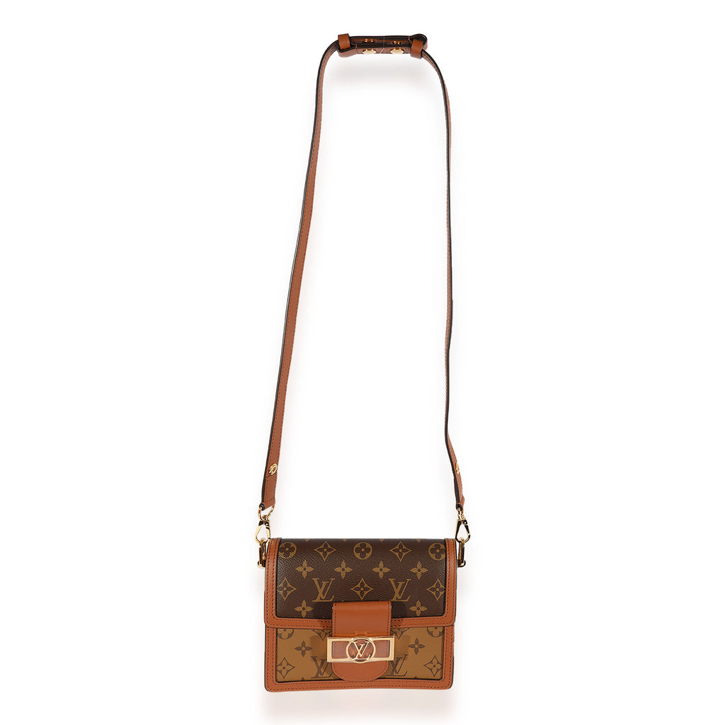 Louis Vuitton Louis Vuitton Monogram & Monogram Reverse Canvas Mini Dauphine Bag
